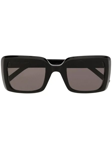 Saint Laurent Eyewear солнцезащитные очки в квадратной оправе