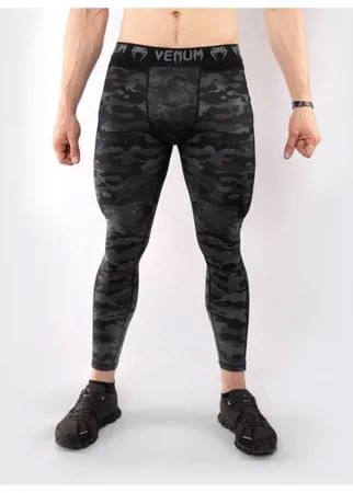 Компрессионные штаны Venum Defender Dark Camo S