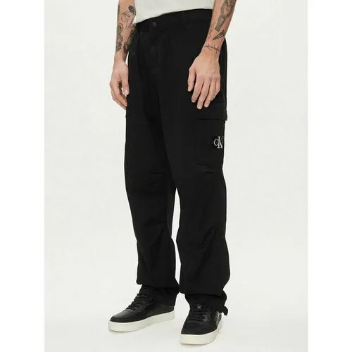 Брюки Calvin Klein Jeans, размер XS [INT], черный