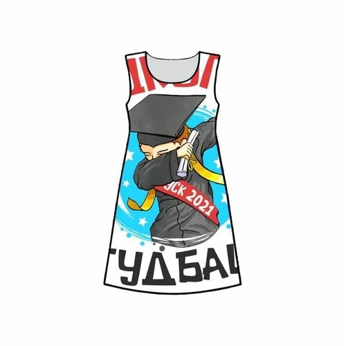 Платье GOODbrelok, размер 42, мультиколор