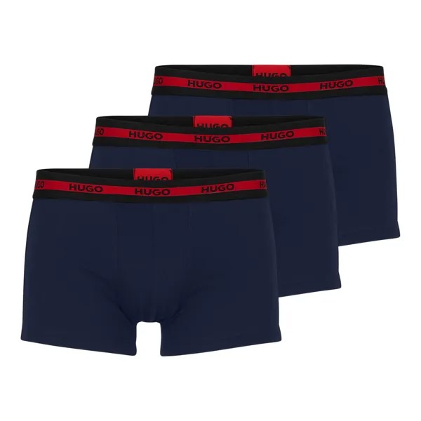 Боксеры HUGO Boxershort 3 шт, синий