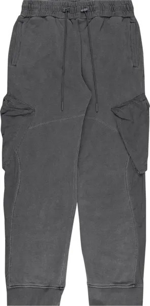 Спортивные брюки C2H4 Cold-Dye Panelled Sweatpants 'Graphite Grey', серый