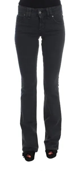 JOHN GALLIANO Брюки Джинсы Синие хлопчатобумажные брюки Slim Fit Bootcut W26 Рекомендуемая розничная цена 480 долларов США
