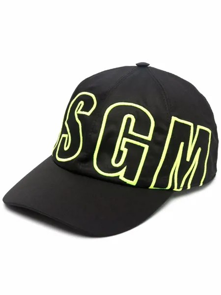 MSGM кепка с вышитым логотипом