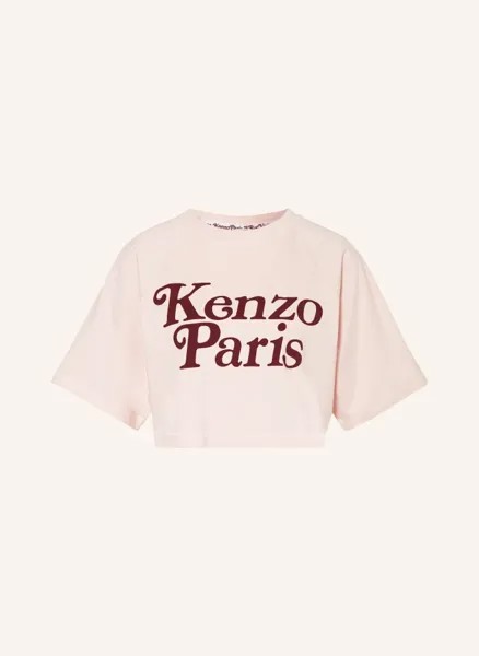 Укороченная рубашка Kenzo, розовый