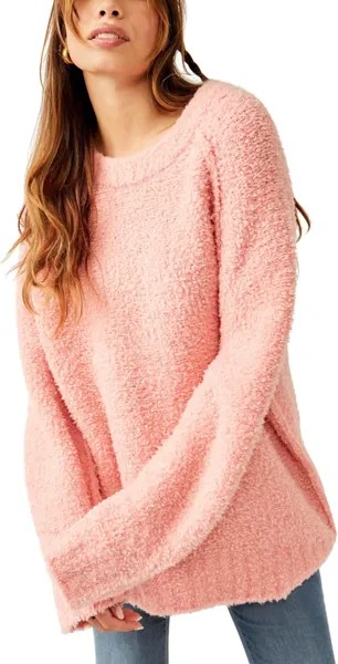 Свитер Free People Teddy Sweater Tunic, цвет Pale Rosette