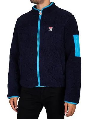 Мужская куртка Fila Yaler Sherpa, синяя