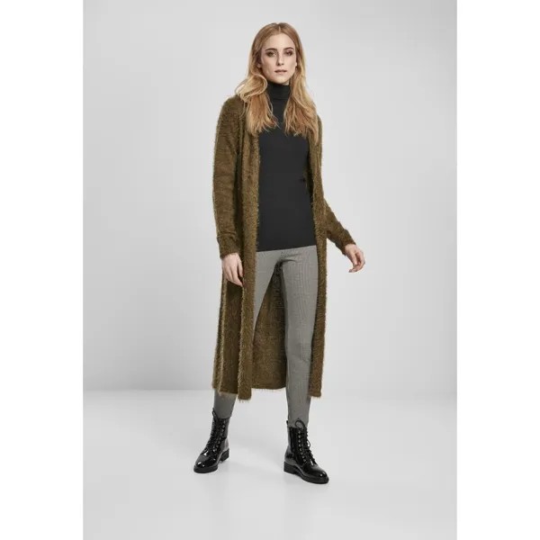 Куртка Urban Classics Feather, зеленый