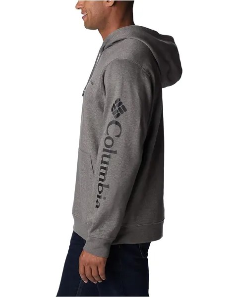 Худи Columbia Trek Hoodie, цвет Charcoal Heather/CSC Sleeve Logo