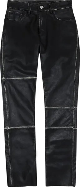 Брюки MM6 Maison Margiela Pants 5 Pockets 'Black', черный