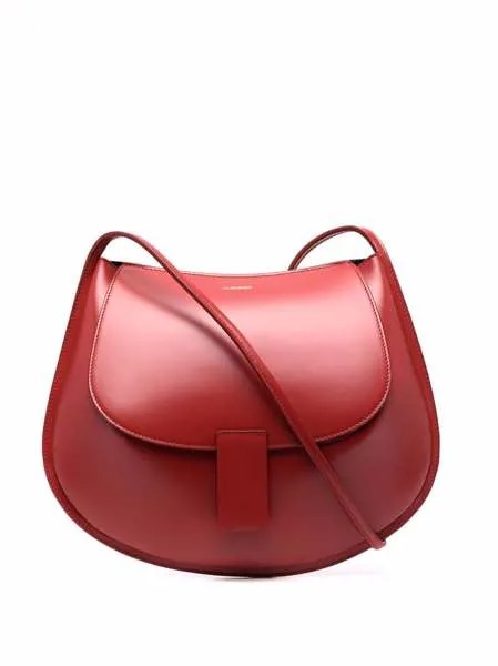 Jil Sander сумка через плечо с логотипом