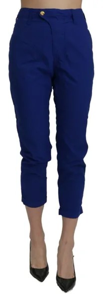 Брюки CYCLE Хлопковые укороченные узкие брюки королевского синего цвета с высокой талией s. W31 Рекомендуемая розничная цена 250 долларов США.