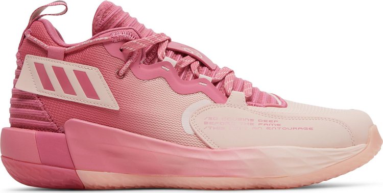Кроссовки Adidas Dame 7 EXTPLY GCA 'D.O.L.L.A.', розовый