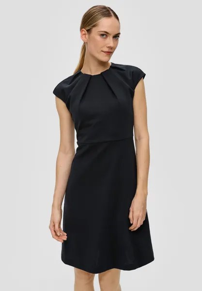 Платье из джерси s.Oliver BLACK LABEL, цвет schwarz