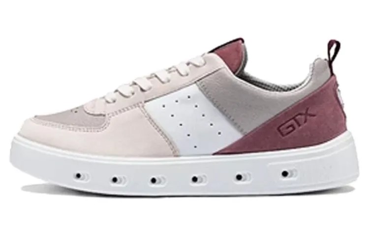 Кроссовки ecco Skateboarding Shoes Women's Low-top Lime Gray, серый