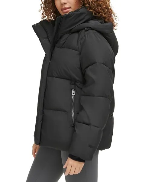 Пуховик Levi's Quilted Hooded Bubble Puffer, цвет Black 1
