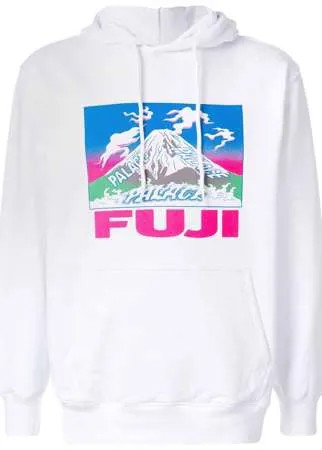 Palace худи с принтом Fuji