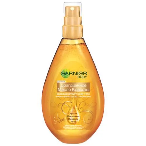 Масло для тела GARNIER спрей Ultimate Beauty Драгоценное масло красоты питательное, бутылка, 150 мл