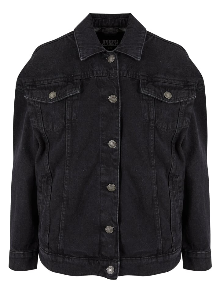Джинсовая куртка Urban Classics, цвет black washed
