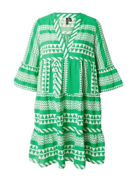 Рубашка-платье VERO MODA DICTHE, трава зеленая