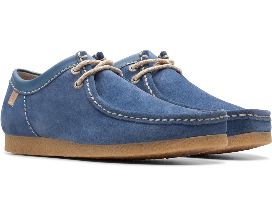 Кроссовки Clarks Shacre II Run, цвет Blue Suede