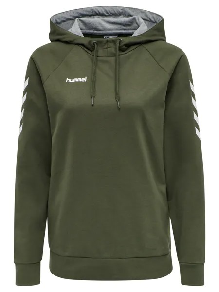 Толстовка Hummel Baumwoll Hoodie Hmlgo Cotton Hoodie Woman, цвет GRAPE LEAF