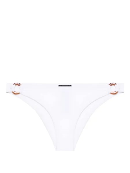 Dsquared2 плавки бикини с заниженной талией, белый