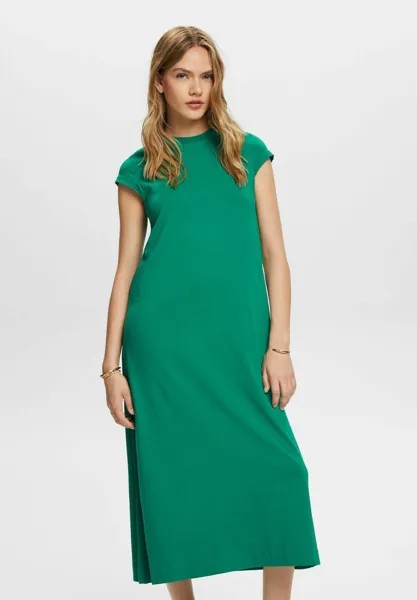 Платье-джемпер Esprit, темно-зеленый
