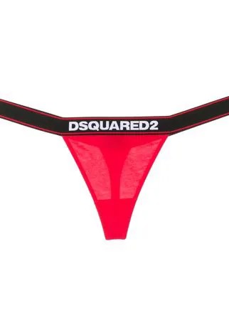 Dsquared2 трусы-стринги с логотипом
