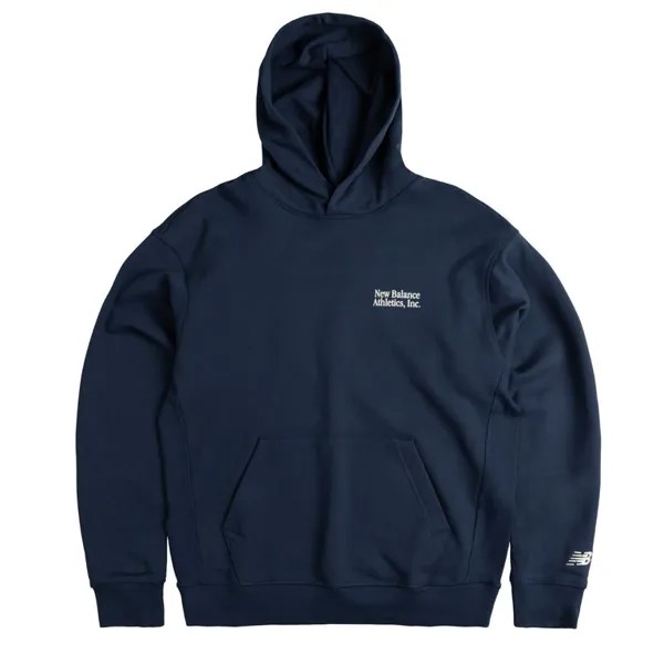 Толстовка Athletics Embroidered Hoodie New Balance, синий