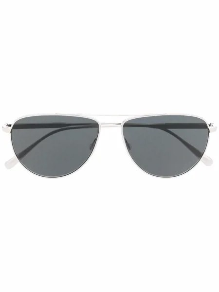 Brunello Cucinelli солнцезащитные очки-авиаторы Disoriano Polar