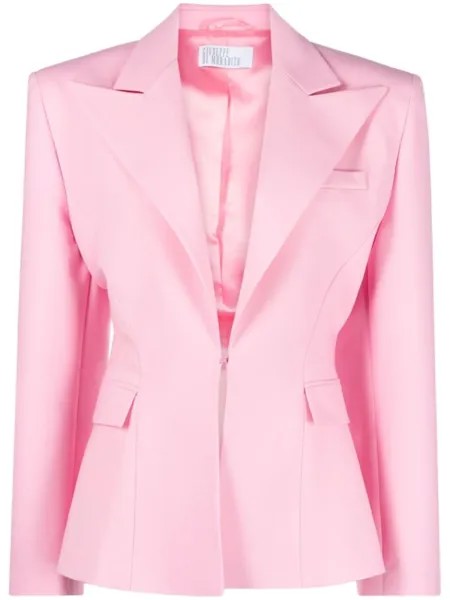 Giuseppe Di Morabito singe-breasted wool blazer, розовый