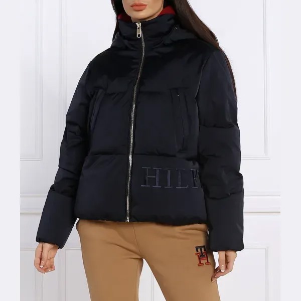 Пуховик стандартного кроя Tommy Hilfiger, синий
