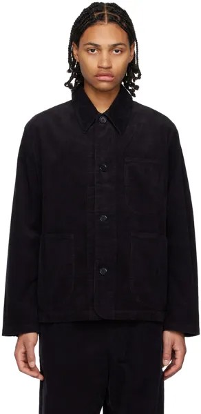 Черная рабочая куртка YMC