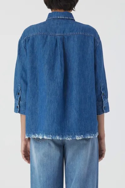 Блузка - название стиля ROSI CLOSED, цвет mid blue