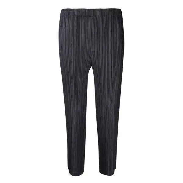 Брюки cropped design trousers Issey Miyake, черный