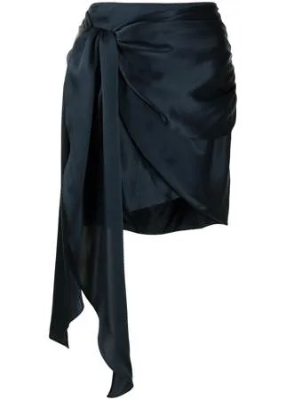 Michelle Mason юбка мини с запахом