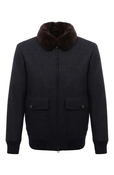 Бомбер с меховой подкладкой Loro Piana
