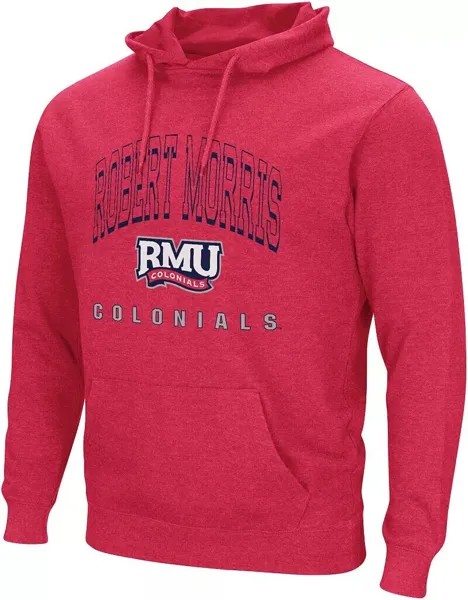 Colosseum Мужской красный пуловер с капюшоном Robert Morris Colonials
