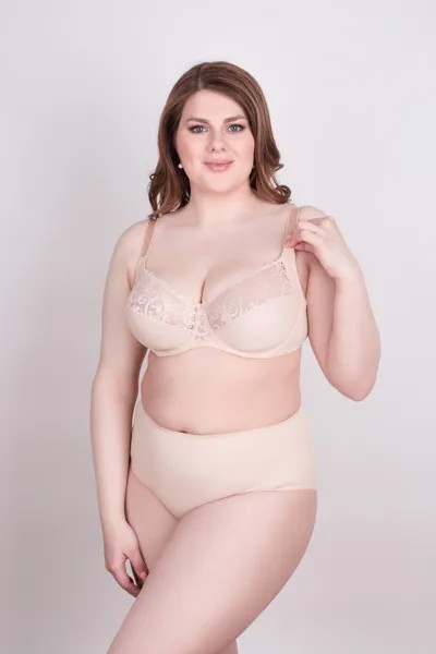 Трусы женские Milavitsa 260210 бежевые 3XL