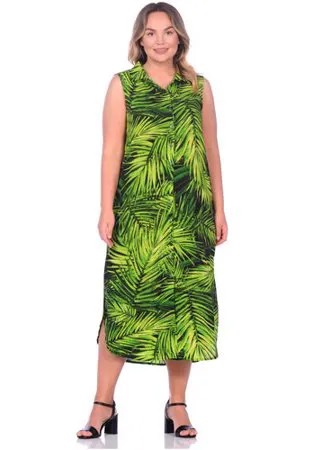 Платье - туника из вискозы Sunrise (PM France 221) размер XL (50), тропик