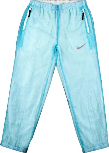 Брюки Supreme x Nike Jewel Reversible Ripstop Pant 'Light Blue', синий
