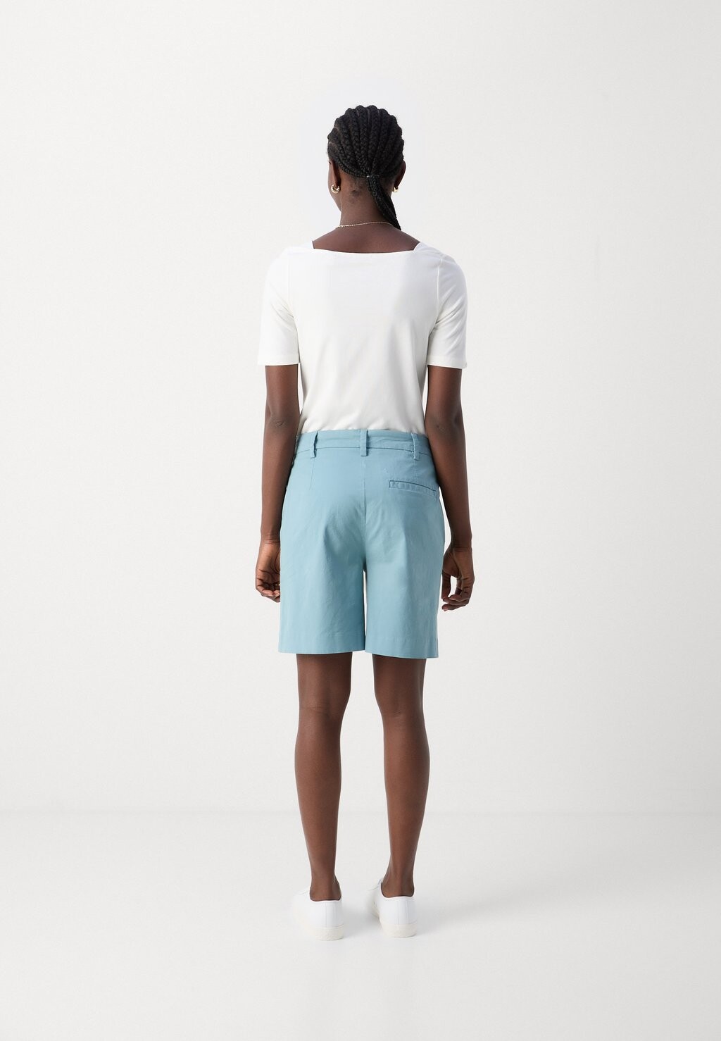 Шорты Chino Style Medium Waist French Pockets Marc O'Polo, нежно-бирюзовый