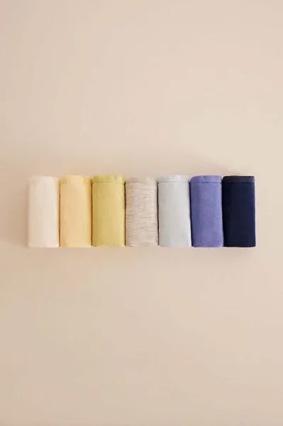 Хлопковые трусы, 7 шт. women'secret, мультиколор