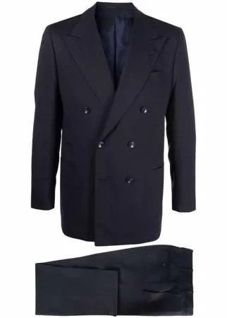 Kiton костюм-двойка с двубортным пиджаком