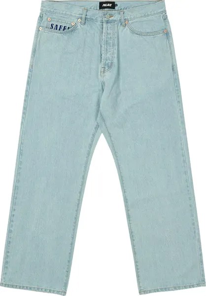 Джинсы Palace Baggies Jeans 'Stone Wash', синий