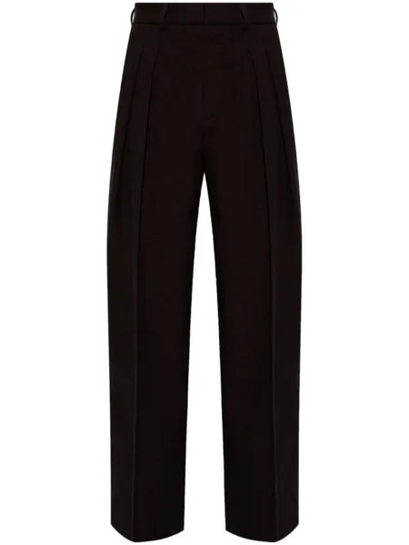 Nanushka Borre wide-leg trousers, черный