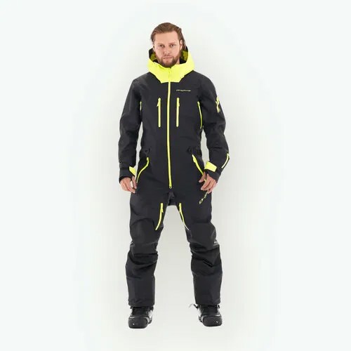 Комбинезон Dragonfly Комбинезон для активного отдыха Dragonfly SUPERLIGHT 3L MAN Black-Yellow Fluo, размер XL, желтый, черный