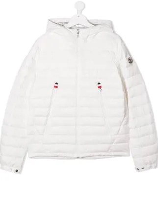 Moncler Enfant пуховик с капюшоном