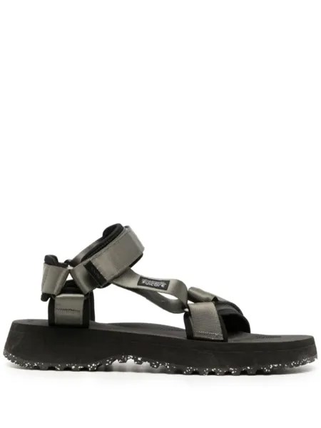 Suicoke сандалии Depa-2TRab с нашивкой-логотипом, зеленый